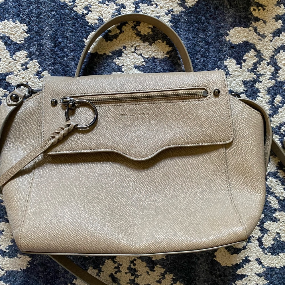 Beige Rebecca Minkoff bag